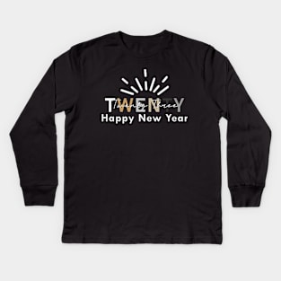 Happy New Year 2023 Kids Long Sleeve T-Shirt